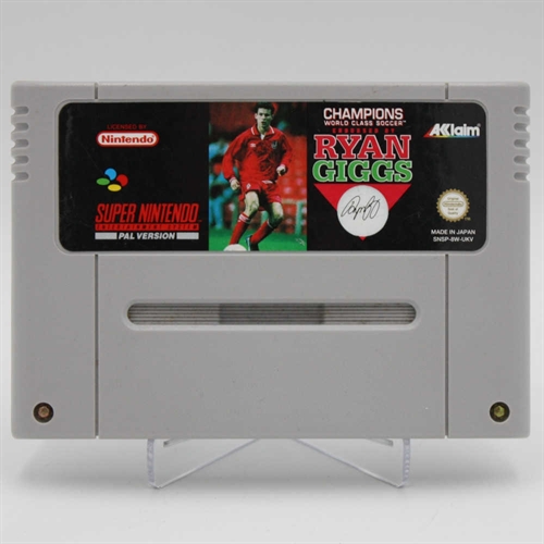 Champions World Class Soccer - SNES - Cartridge - (UKV) (B Grade) (Genbrug)